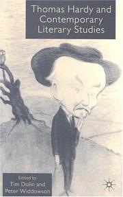 Cover of: Thomas Hardy and contemporary literary studies