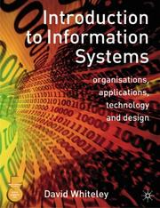 Cover of: Introduction to Information Systems