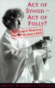 Cover of: Act of Synod by Monica Furlong