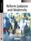 Cover of: Reform Judaism And Modernity