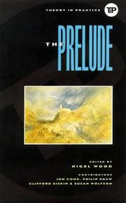 Cover of: The Prelude by edited by Nigel Wood.