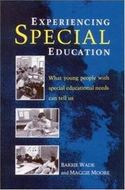 Experiencing Special Education by Maggie Moore