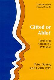 Cover of: Gifted or able?: realizing children's potential
