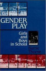 Cover of: Gender Play by Barrie Thorne