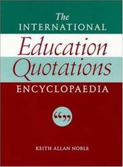 Cover of: International Education Quotations Encyclopaedia