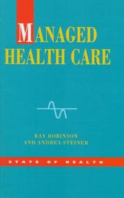 Cover of: Managed Healthcare by Ray Robinson