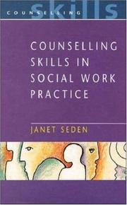 Cover of: Counselling Skills In Social Work (Counselling Skills)