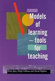 Cover of: Models of learning by Bruce R. Joyce
