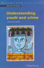 Cover of: Understanding youth and crime: listening to youth?