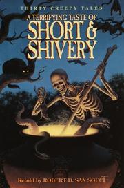 Cover of: A Terrifying Taste of Short & Shivery by Robert D. San Souci