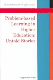 Problem-based Learning in Higher Education by Baden-Savin