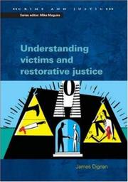 Cover of: Understanding Victims & Restorative Justice (Crime & Justice S.)