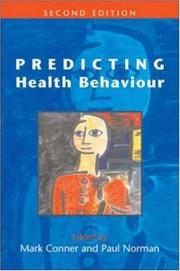 Cover of: Predicting Health Behaviour