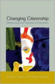 Cover of: Changing Citizenship