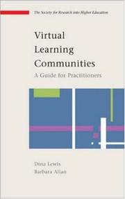 Cover of: Virtual Learning Communities (Society for Research Into Higher Education)