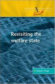 Cover of: Revisiting the Welfare State