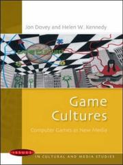 Cover of: Game Cultures (Issues in Cultural and Media Studies)