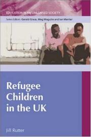 Cover of: Refugee Children in the UK (Education in An Urbanised Society)
