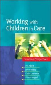 Cover of: Working with Children in Care