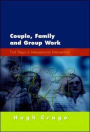Cover of: Couple, Family and Group Work