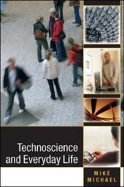 Cover of: Technoscience and Everyday Life by Mike Michael