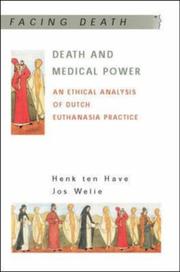 Cover of: Death and Medical Power