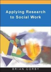 Cover of: Applying Research in Social Work