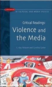 Cover of: Critical Readings: Violence and the Media (Issues Incultural and Media Studies)