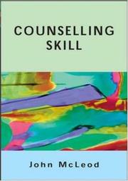Cover of: Counselling Skill