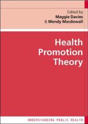 Cover of: Health Promotion Theory (Understanding Public Health)
