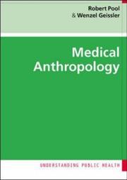Cover of: Medical Anthropology (Understanding Public Health)