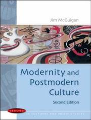 Cover of: Modernity and Postmodern Culture (Issues in Cultural and Media Studies) by Jim McGuigan