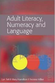 Cover of: Adult Literacy, Numeracy & Language