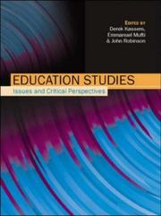 Cover of: Education Studies | Derek Kassem