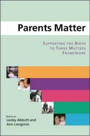 Cover of: Parents Matter