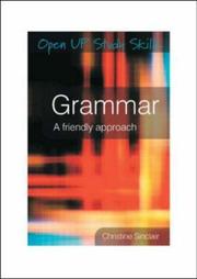 Cover of: Grammar by Christine Sinclair