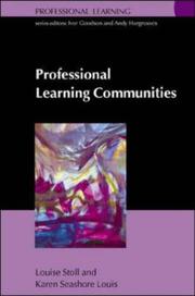 Professional learning communities by Louise Stoll, Karen Seashore Louis