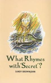 Cover of: What Rhymes with "Secret"?