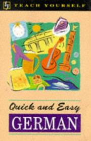 Quick and Easy German by Diethard Lubke-Langenscheidt