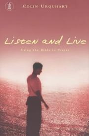 Cover of: Listen & Live by Urquhart, Colin Urquhart