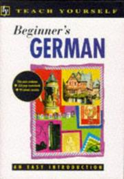 Cover of: Beginner's German (Teach Yourself)