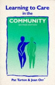 Cover of Learning to Care in the Community