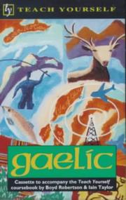 Cover of: Gaelic (Teach Yourself) by Roderick Mackinnon, Roderick Mackinnon