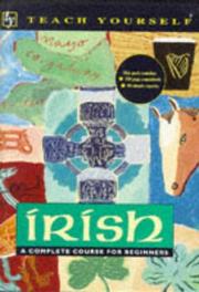 Cover of: Irish (Teach Yourself) by Joe Sheils, Diarmuid O Se, Diarmuid O'Se