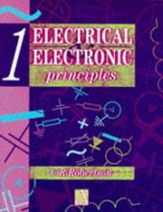 Cover of: Electrical and electronic principles