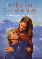 Cover of: If I forget, you remember