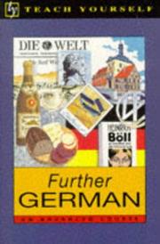 Cover of: Further German (Teach Yourself)