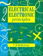 Cover of: Electrical and Electronic Principles 2 by Christopher R. Robertson