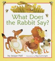 Cover of: What does the rabbit say?