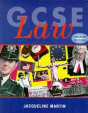 Cover of: GCSE Law by Jacqueline Martin, Jacqueline Martin